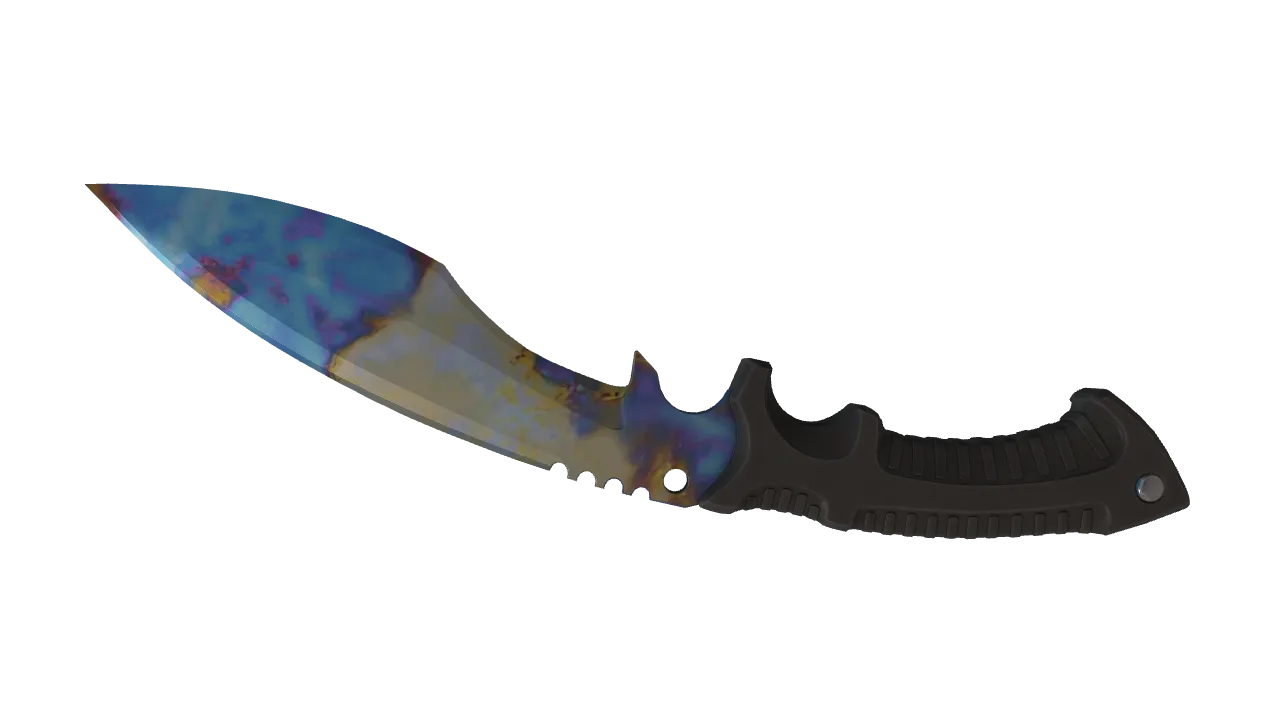 Kukri Knife | Case Hardened seed #138, back