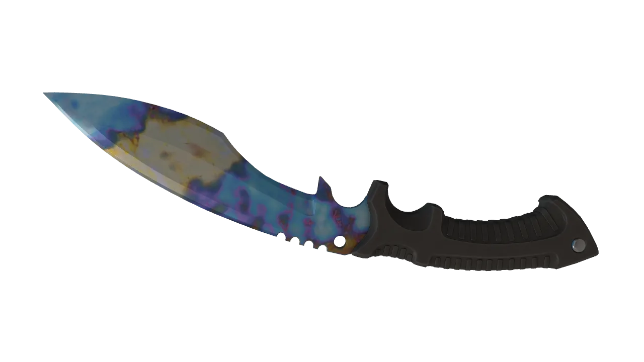 Kukri Knife | Case Hardened seed #168, back