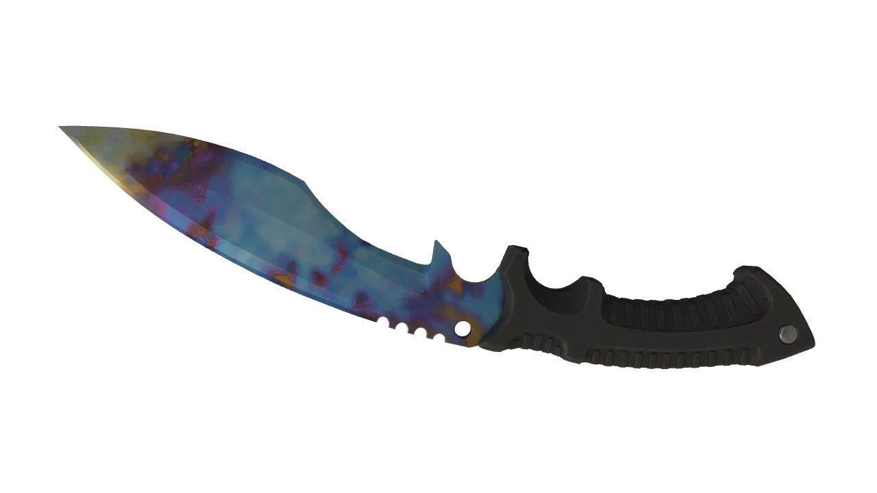 Kukri Knife | Case Hardened seed #175, back