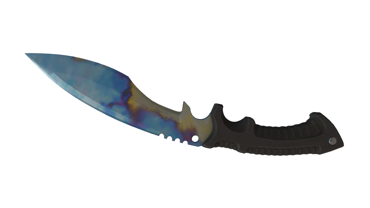 Kukri Knife | Case Hardened seed #182, back