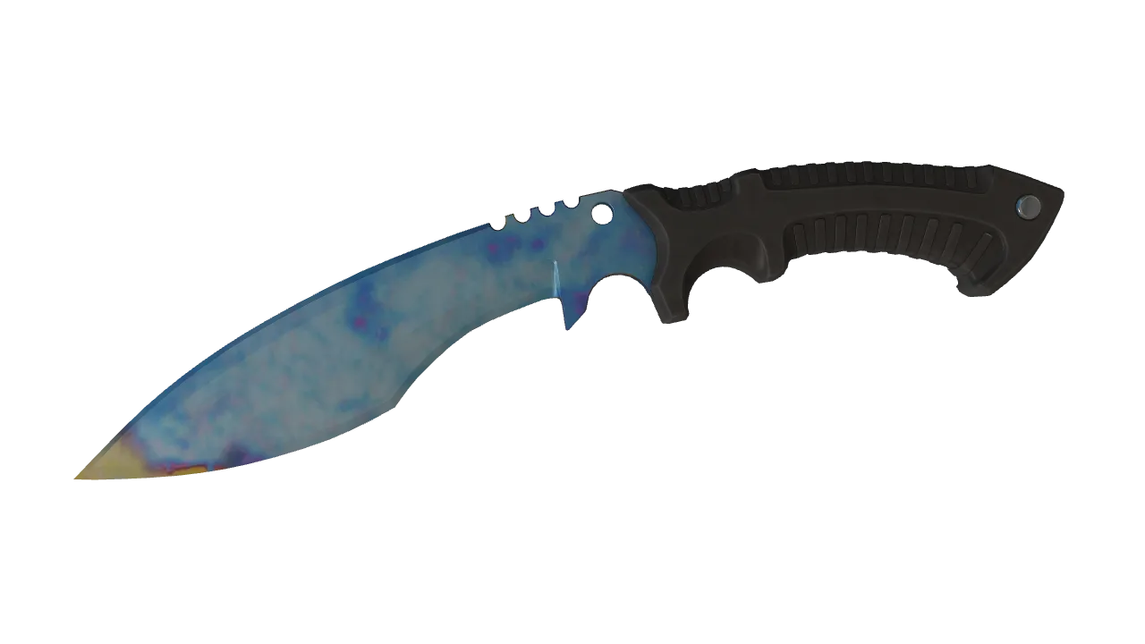 Kukri Knife | Case Hardened seed #182, front