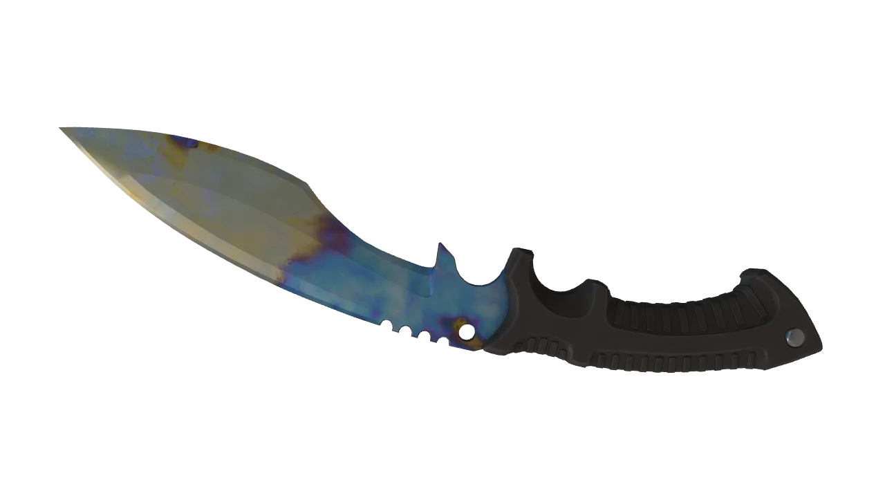 Kukri Knife | Case Hardened seed #191, back