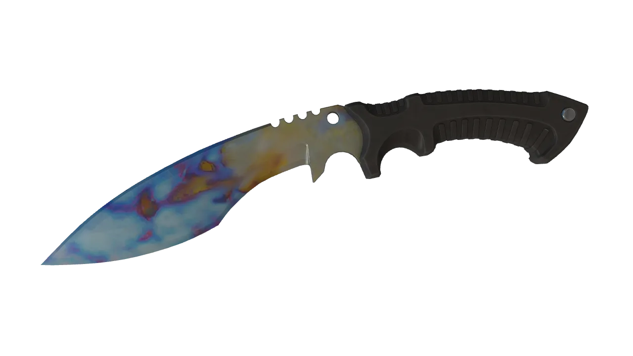 Kukri Knife | Case Hardened seed #20, front