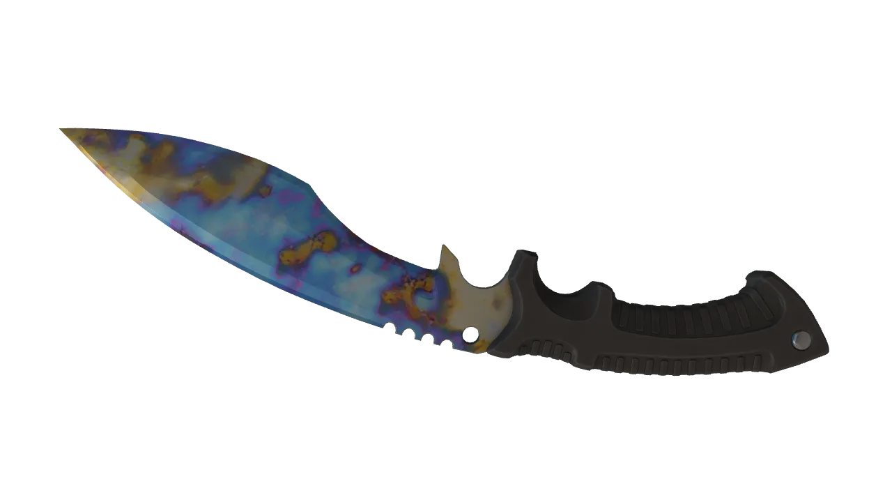 Kukri Knife | Case Hardened seed #214, back