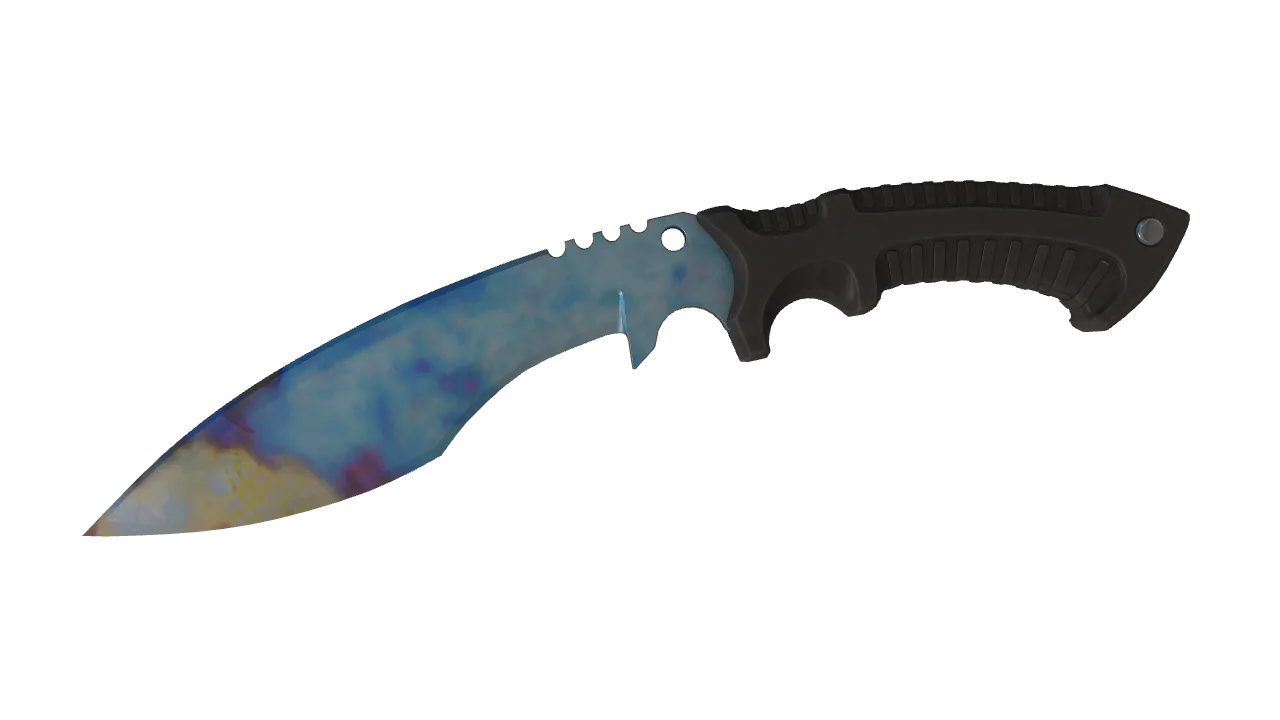 Kukri Knife | Case Hardened seed #214, front