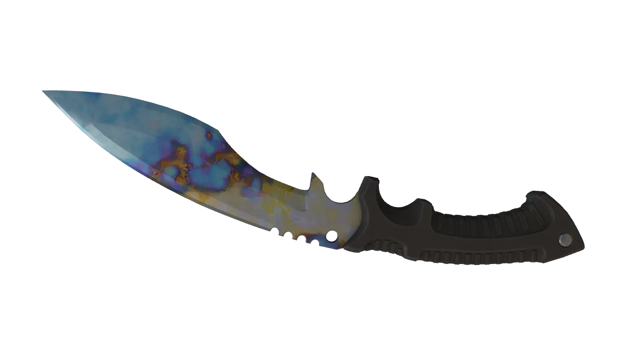 Kukri Knife | Case Hardened seed #236, back