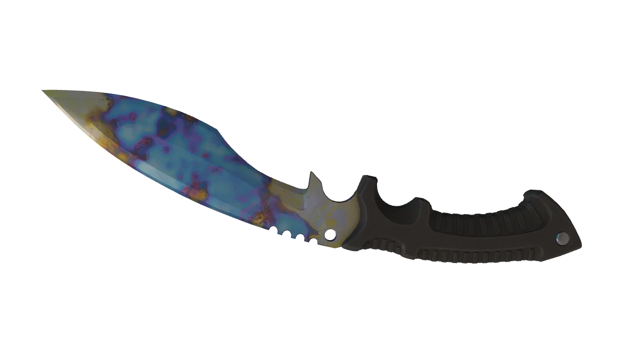 Kukri Knife | Case Hardened seed #243, back