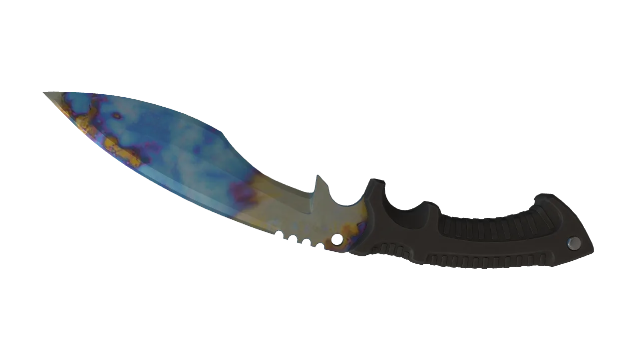 Kukri Knife | Case Hardened seed #262, back