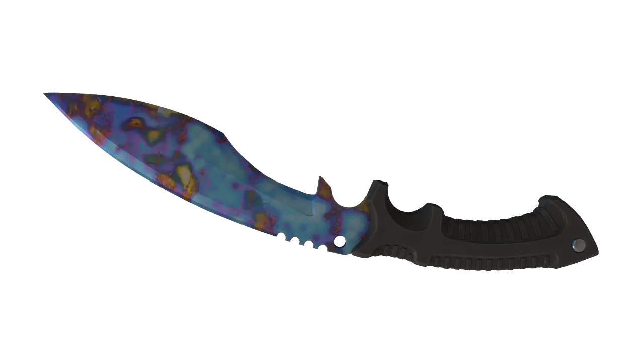 Kukri Knife | Case Hardened seed #263, back