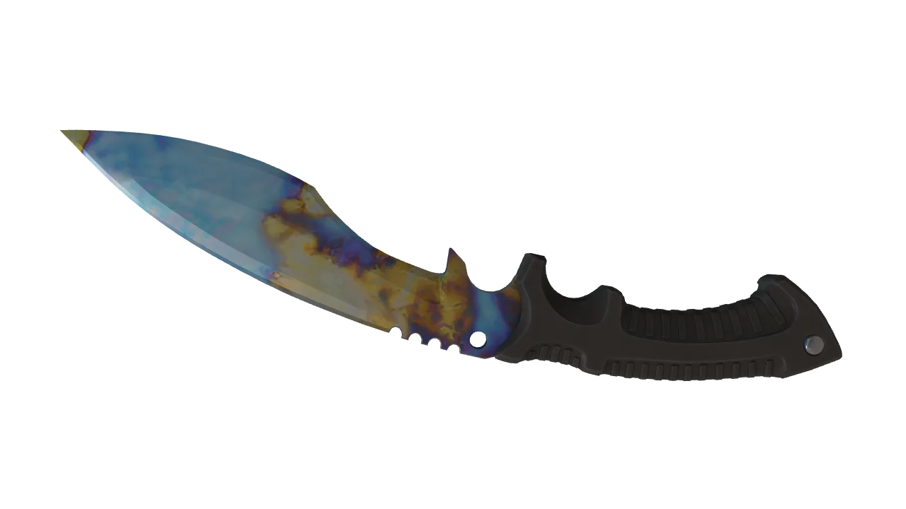 Kukri Knife | Case Hardened seed #269, back