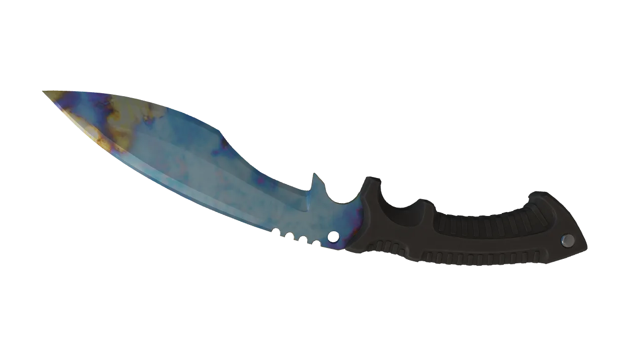 Kukri Knife | Case Hardened seed #283, back