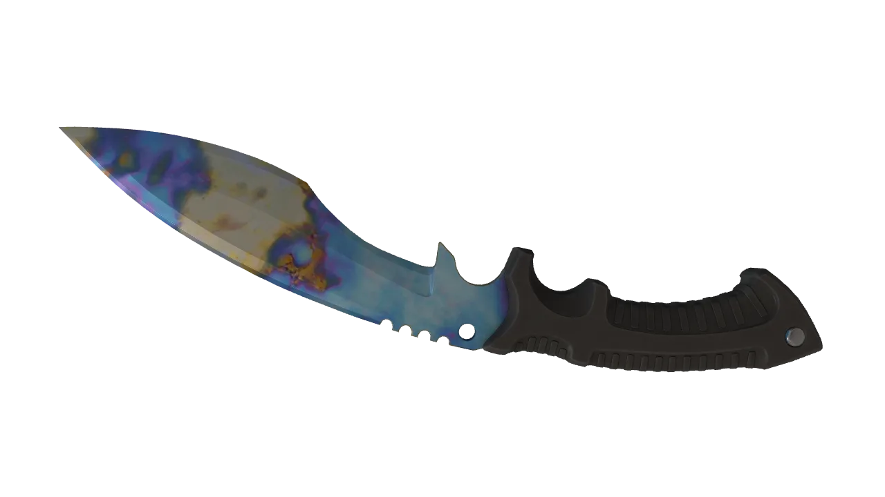 Kukri Knife | Case Hardened seed #311, back