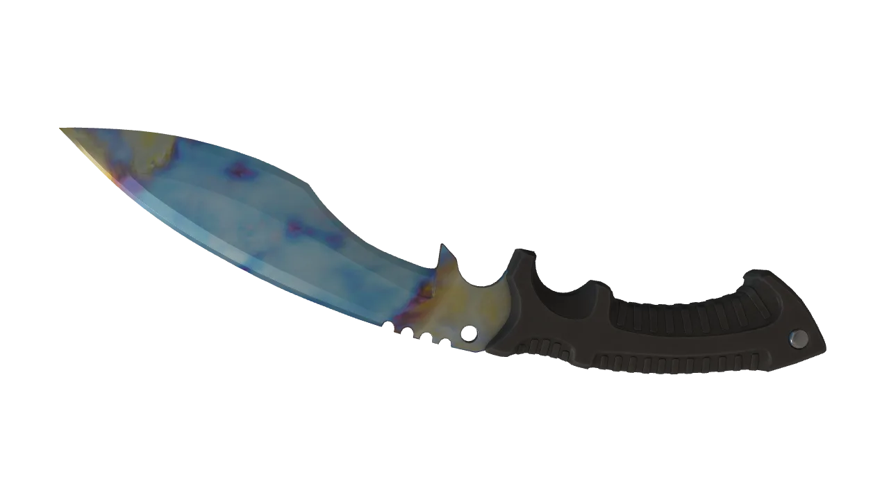 Kukri Knife | Case Hardened seed #38, back