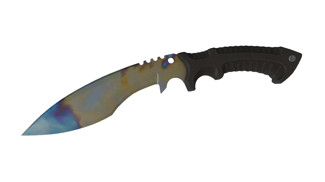 Kukri Knife | Case Hardened seed #4, front