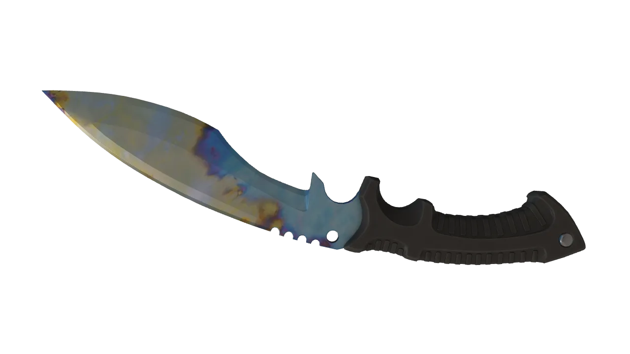 Kukri Knife | Case Hardened seed #55, back