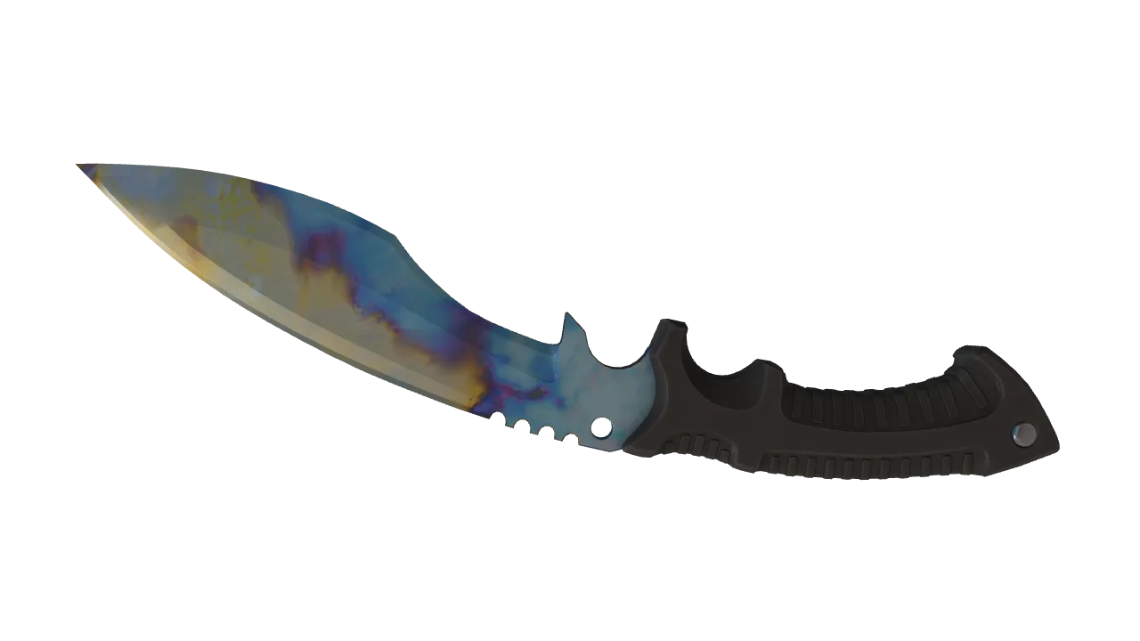 Kukri Knife | Case Hardened seed #56, back