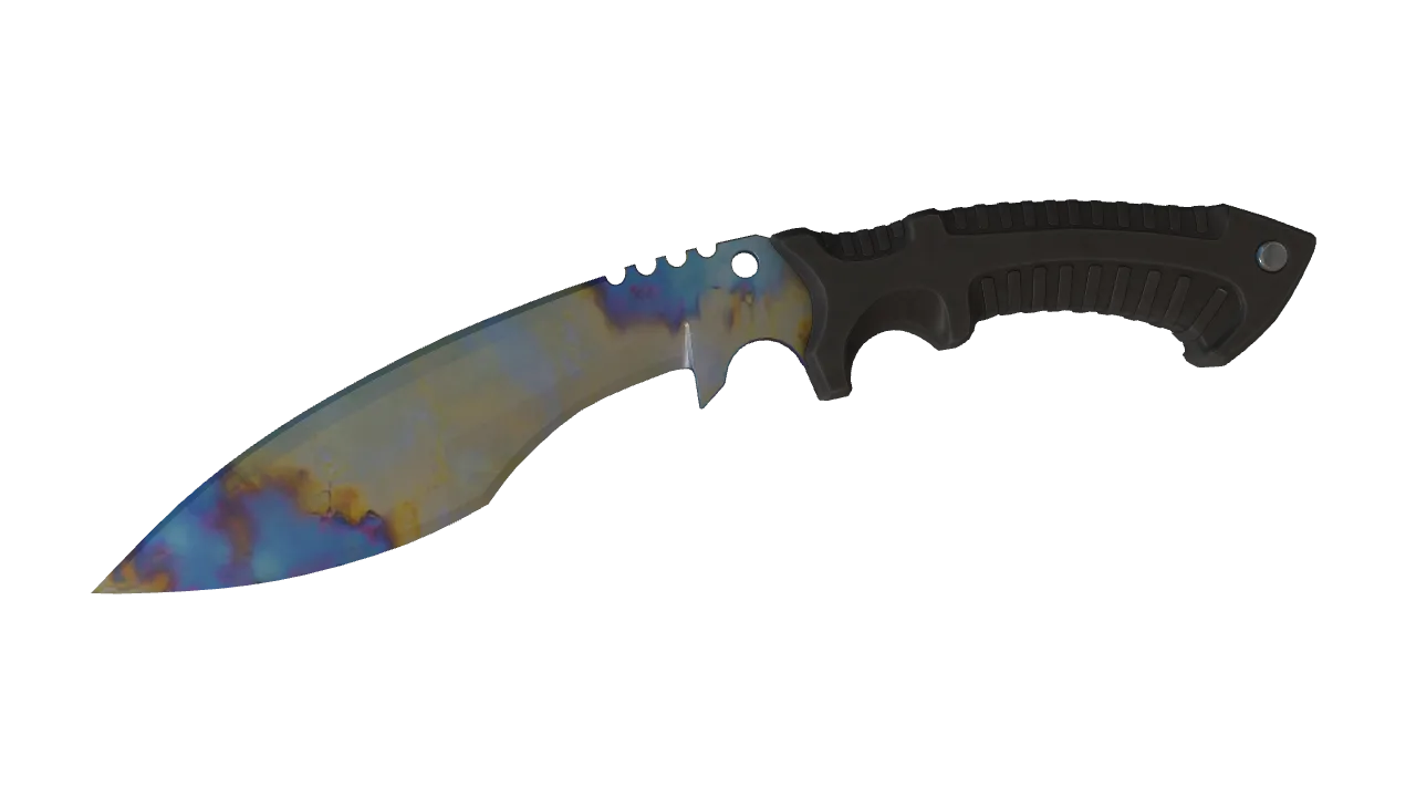 Kukri Knife | Case Hardened seed #56, front