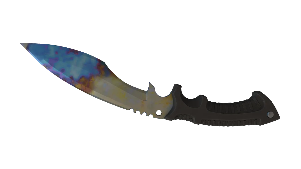 Kukri Knife | Case Hardened seed #57, back