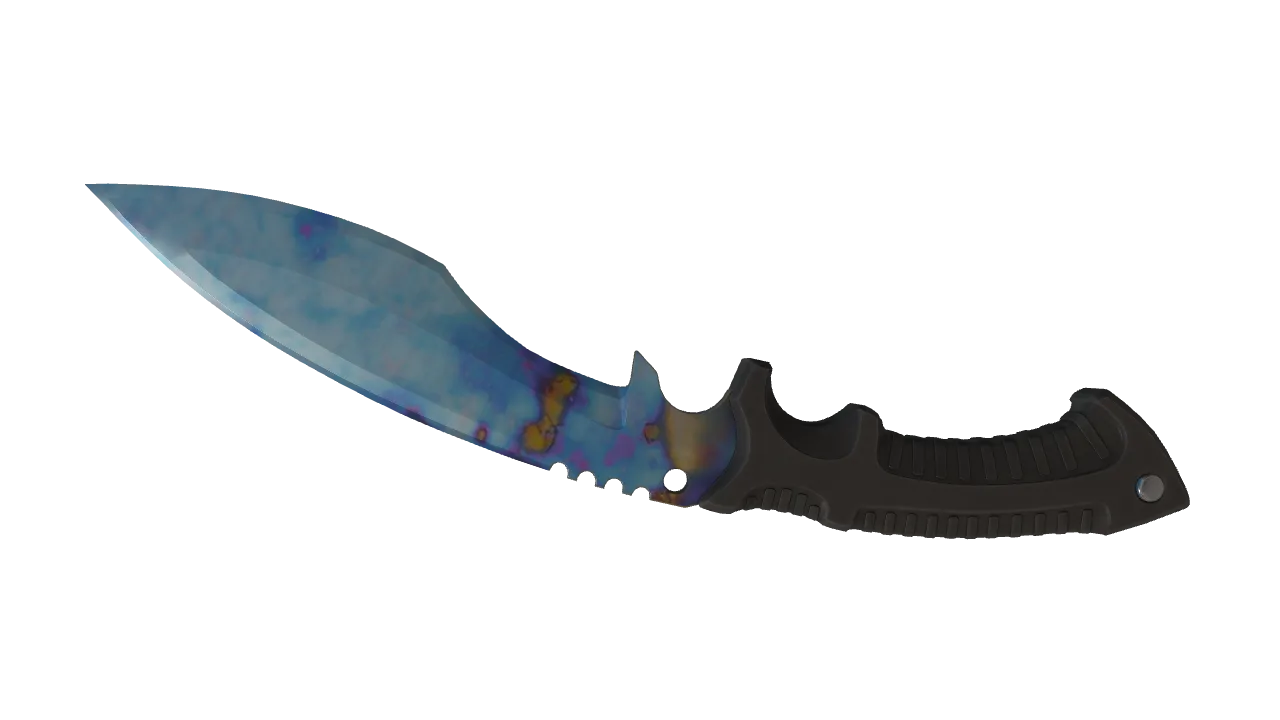 Kukri Knife | Case Hardened seed #575, back