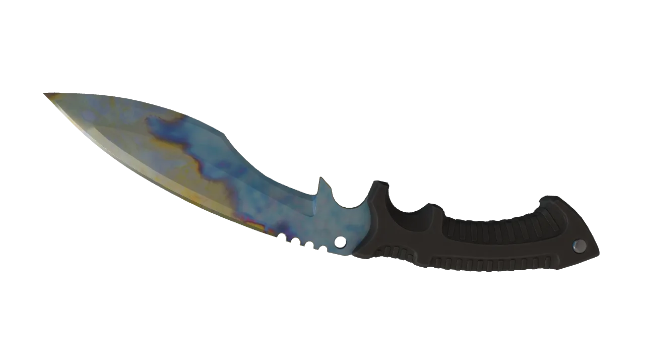 Kukri Knife | Case Hardened seed #576, back