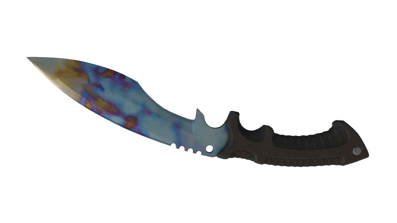Kukri Knife | Case Hardened seed #612, back