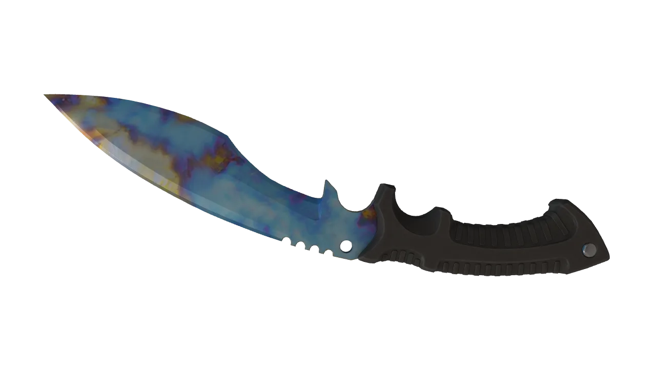 Kukri Knife | Case Hardened seed #629, back