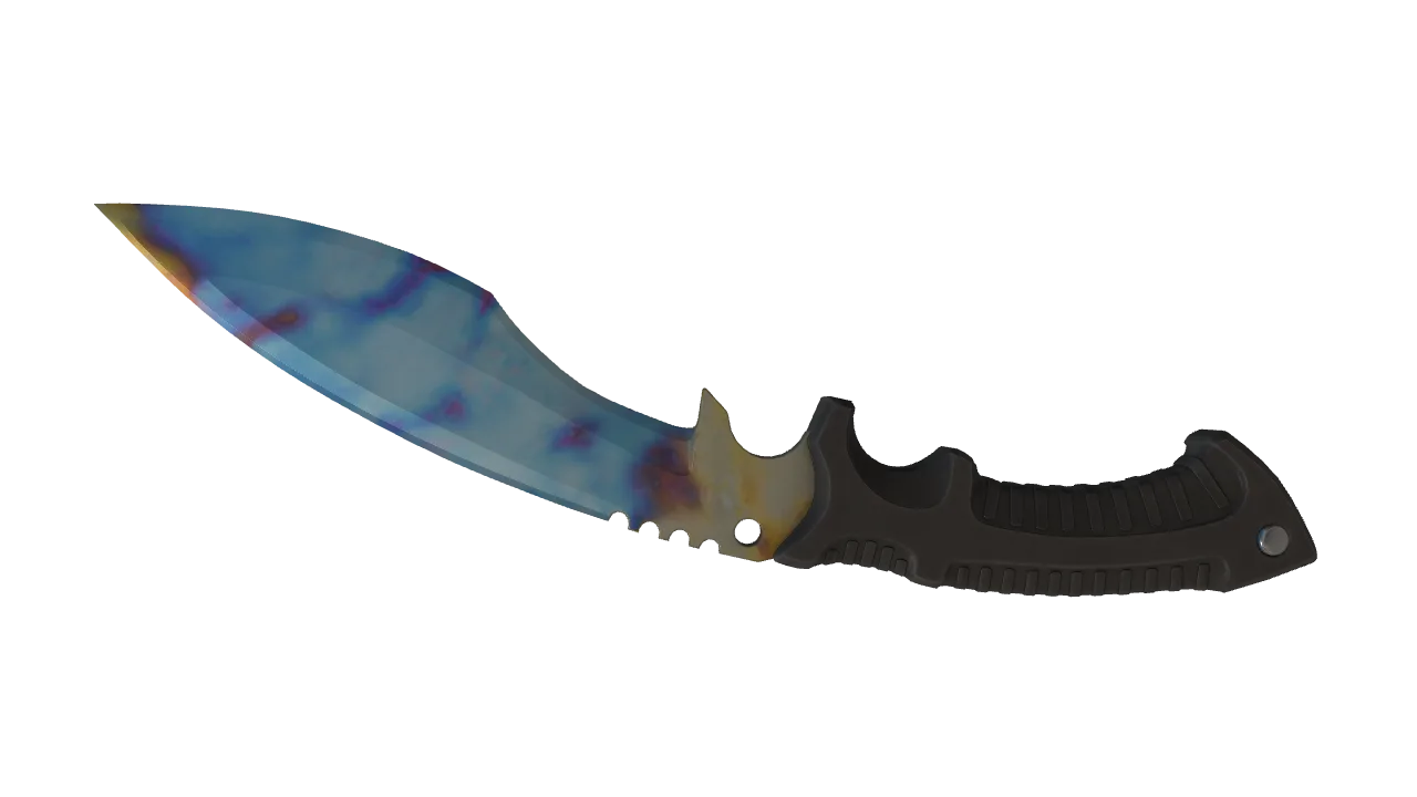 Kukri Knife | Case Hardened seed #631, back