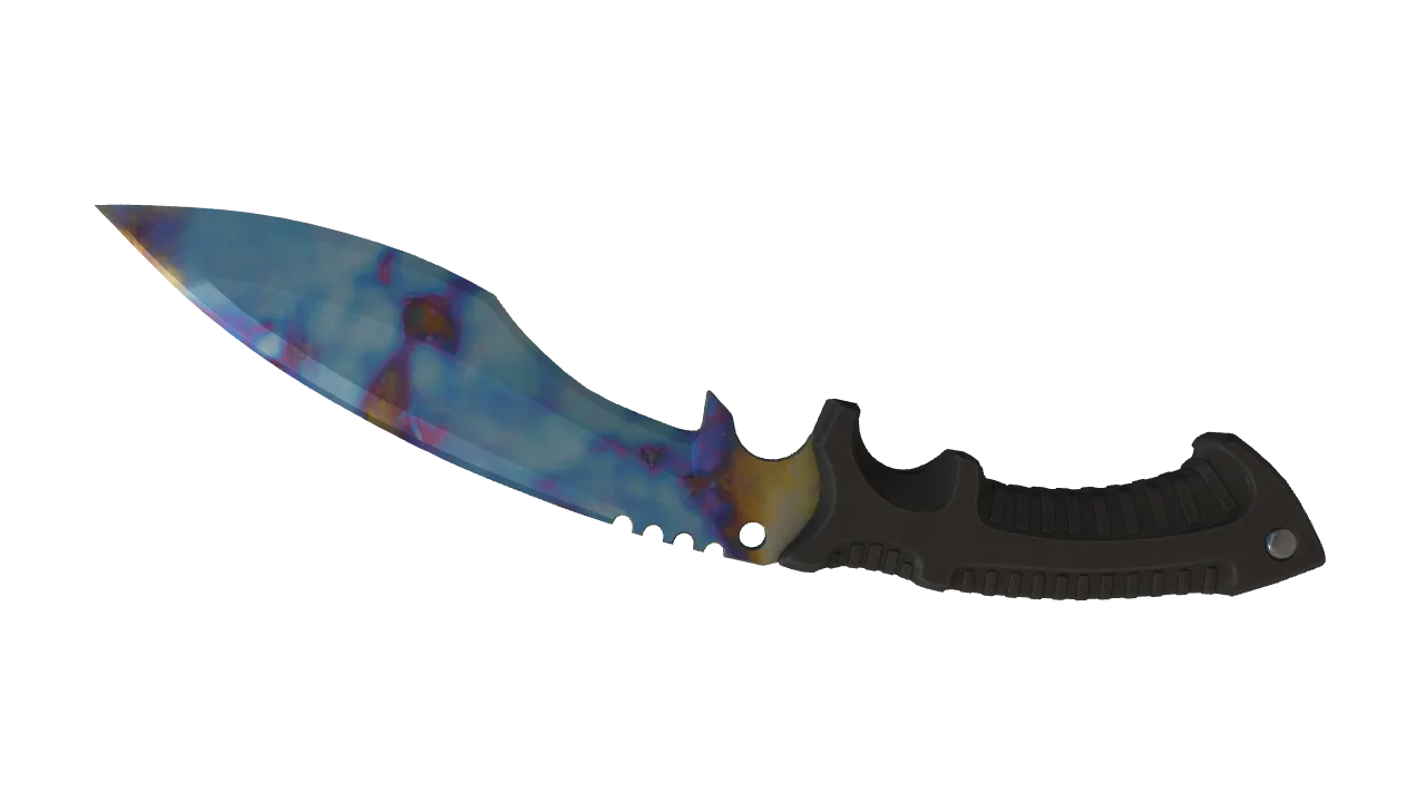 Kukri Knife | Case Hardened seed #643, back