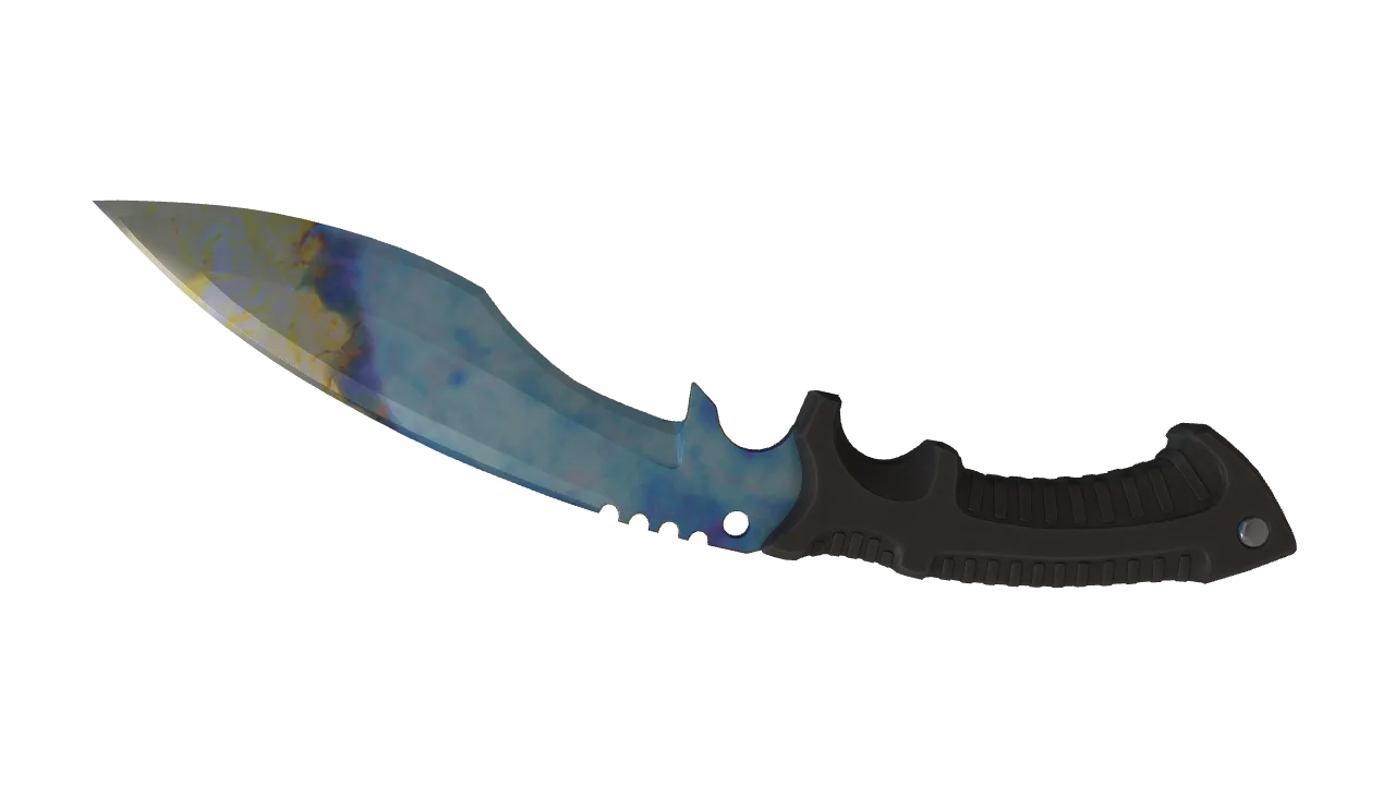 Kukri Knife | Case Hardened seed #702, back