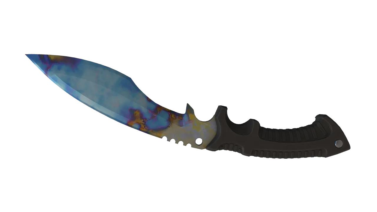Kukri Knife | Case Hardened seed #73, back