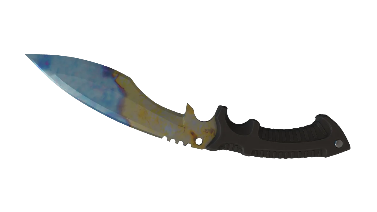 Kukri Knife | Case Hardened seed #74, back