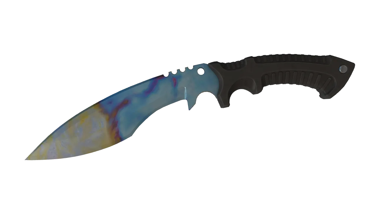 Kukri Knife | Case Hardened seed #753, front