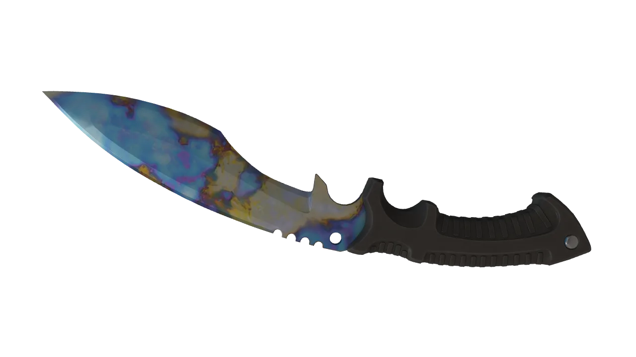 Kukri Knife | Case Hardened seed #782, back