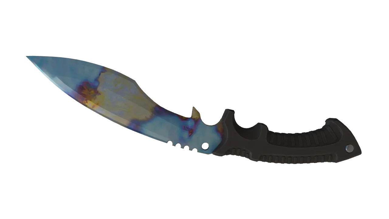 Kukri Knife | Case Hardened seed #788, back