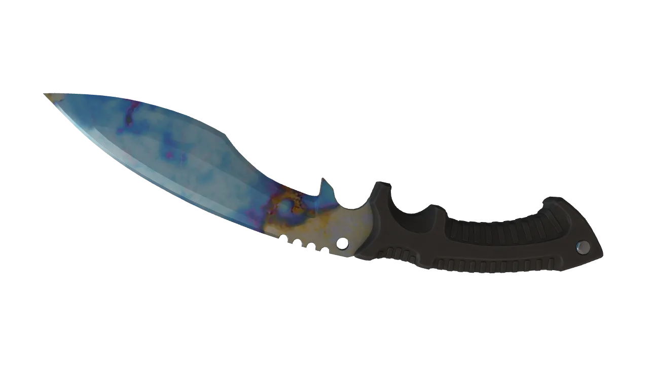 Kukri Knife | Case Hardened seed #798, back