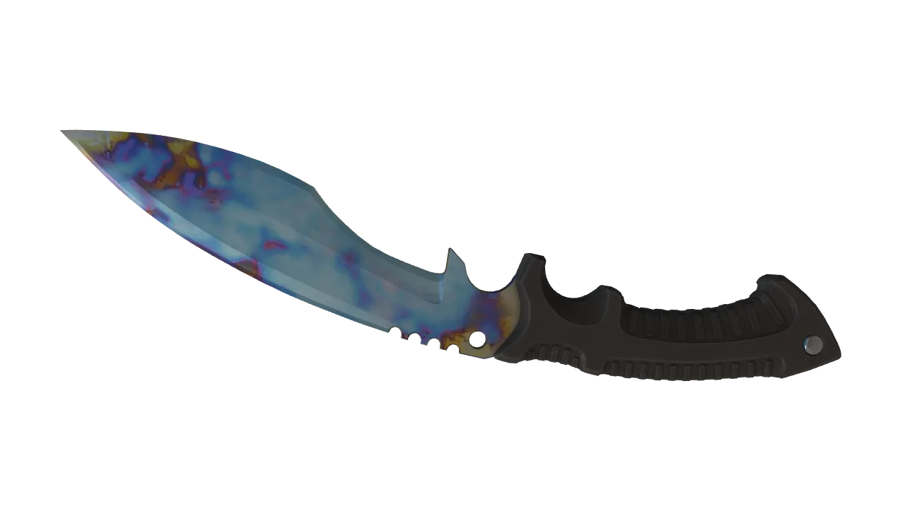 Kukri Knife | Case Hardened seed #808, back
