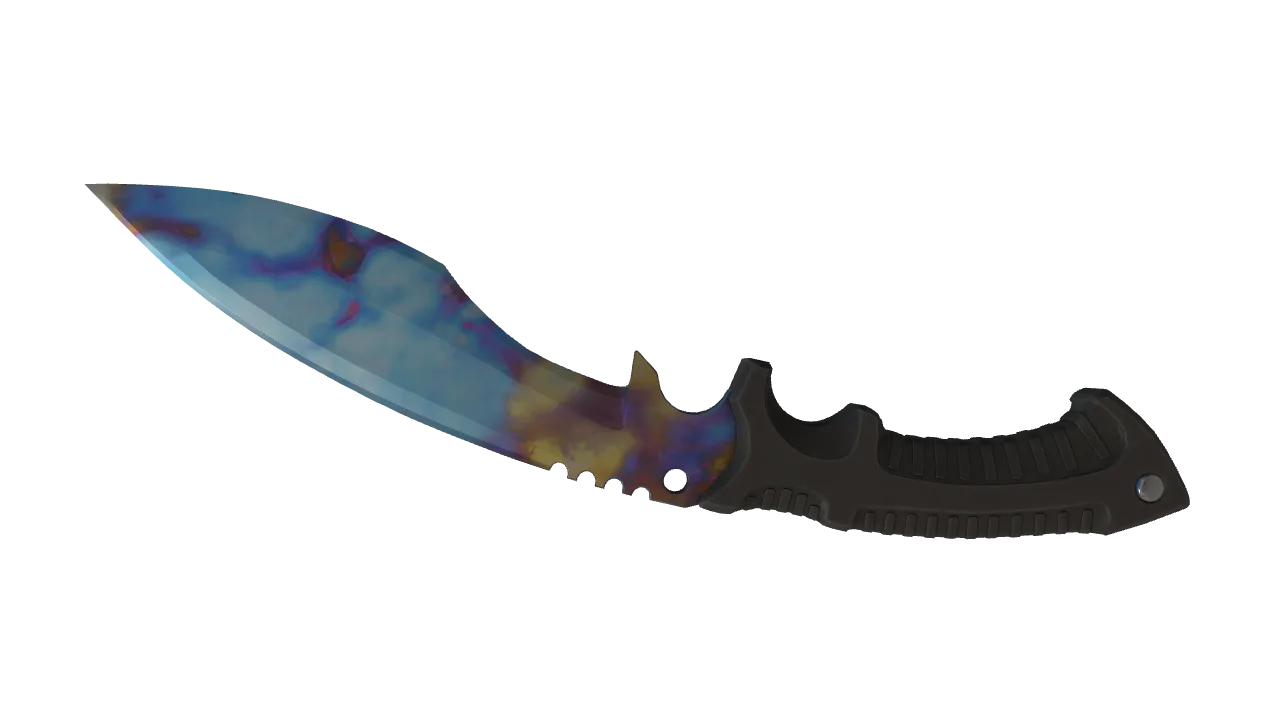 Kukri Knife | Case Hardened seed #809, back