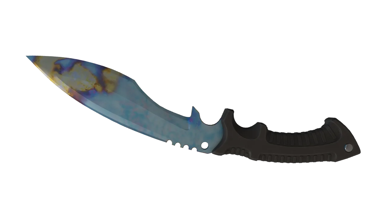 Kukri Knife | Case Hardened seed #881, back
