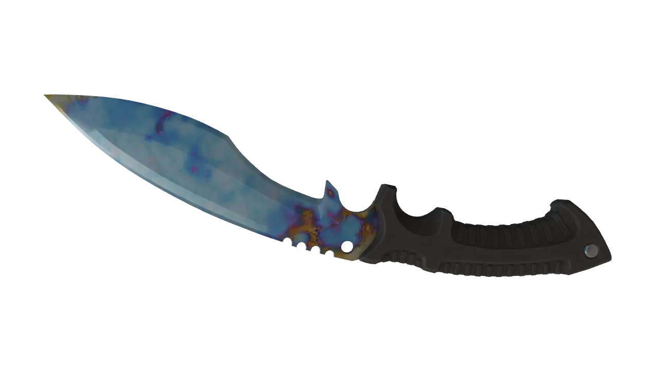 Kukri Knife | Case Hardened seed #891, back