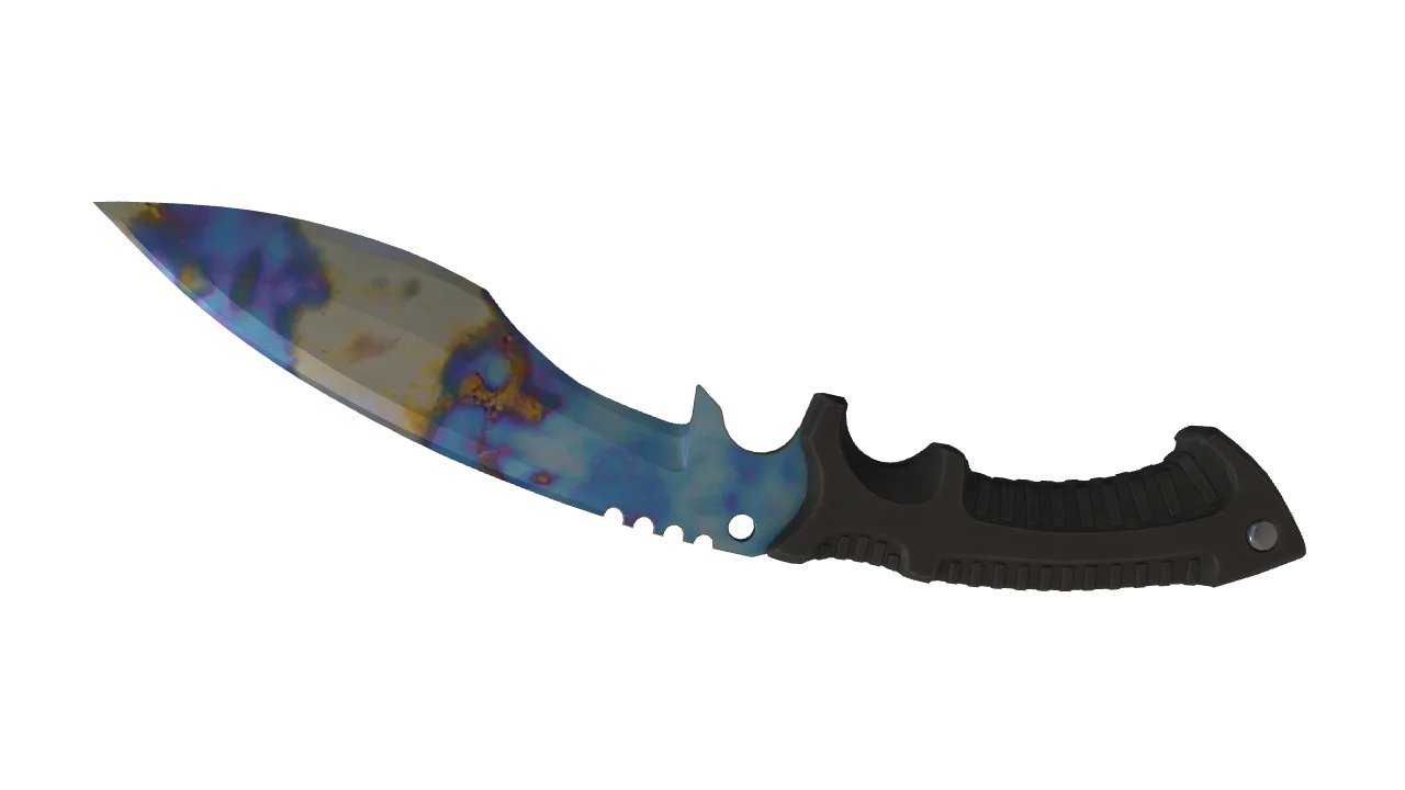 Kukri Knife | Case Hardened seed #899, back