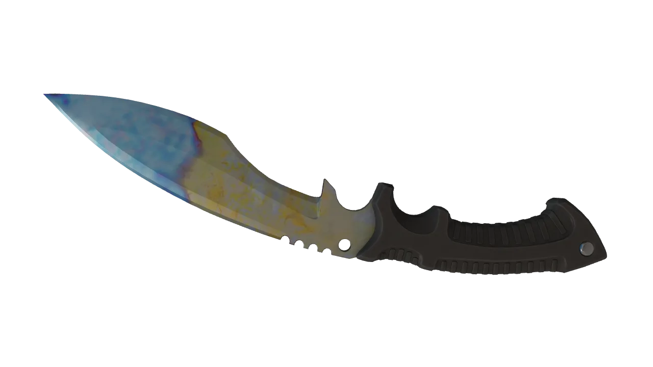 Kukri Knife | Case Hardened seed #905, back