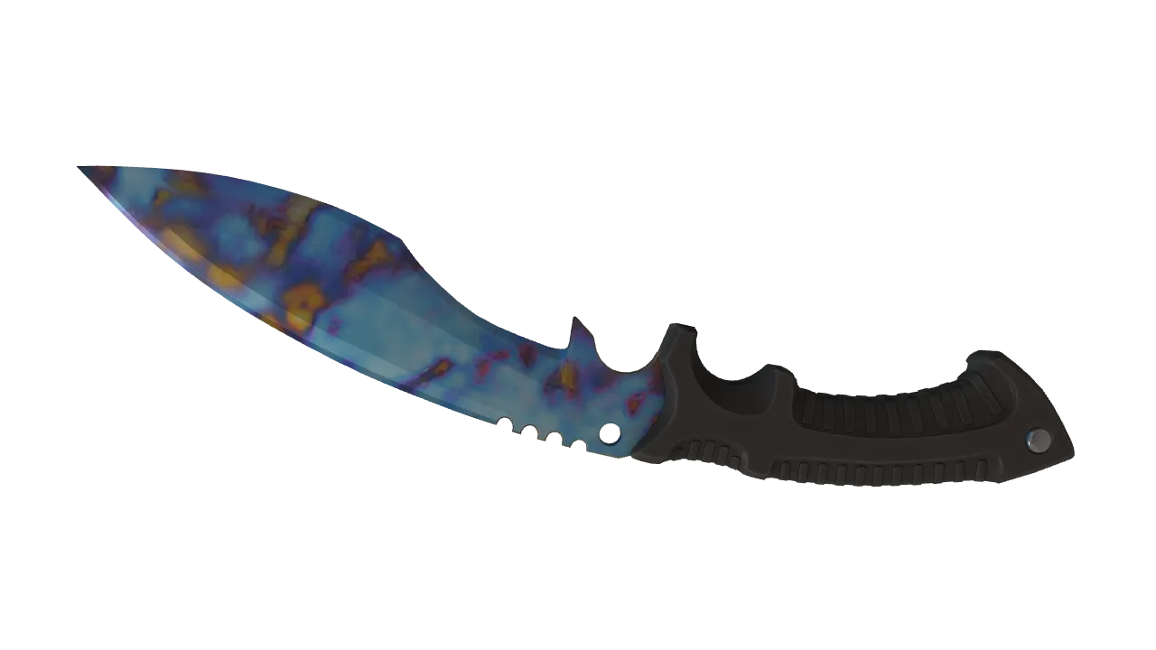 Kukri Knife | Case Hardened seed #907, back