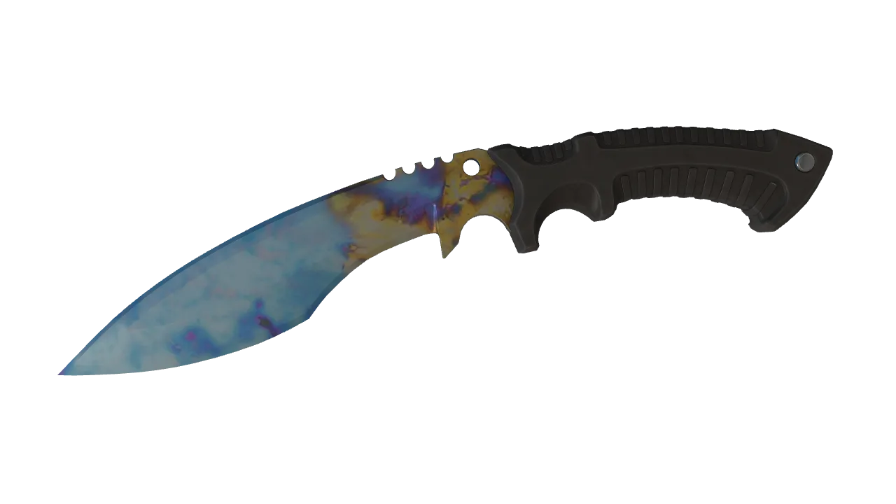 Kukri Knife | Case Hardened seed #919, front
