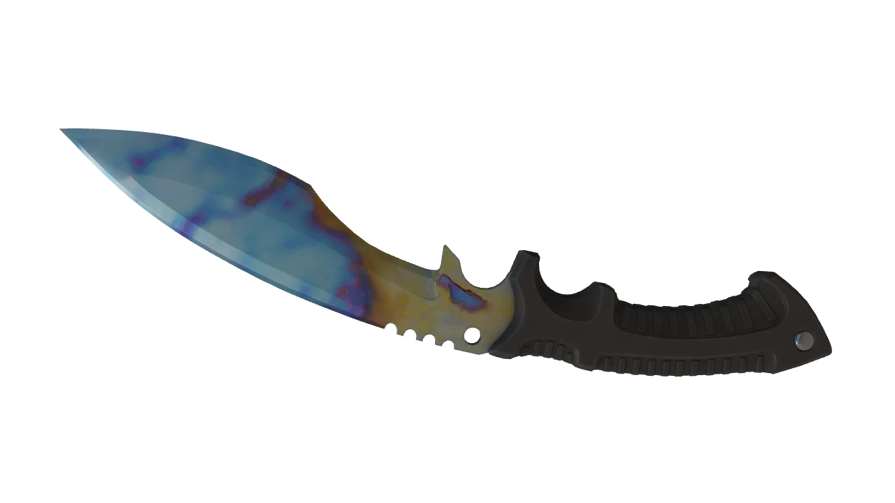 Kukri Knife | Case Hardened seed #92, back