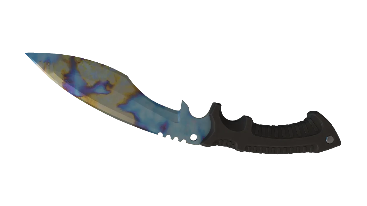 Kukri Knife | Case Hardened seed #927, back