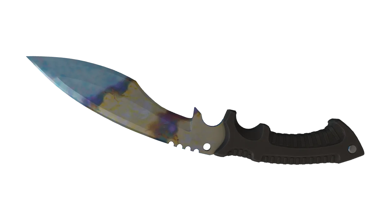 Kukri Knife | Case Hardened seed #955, back
