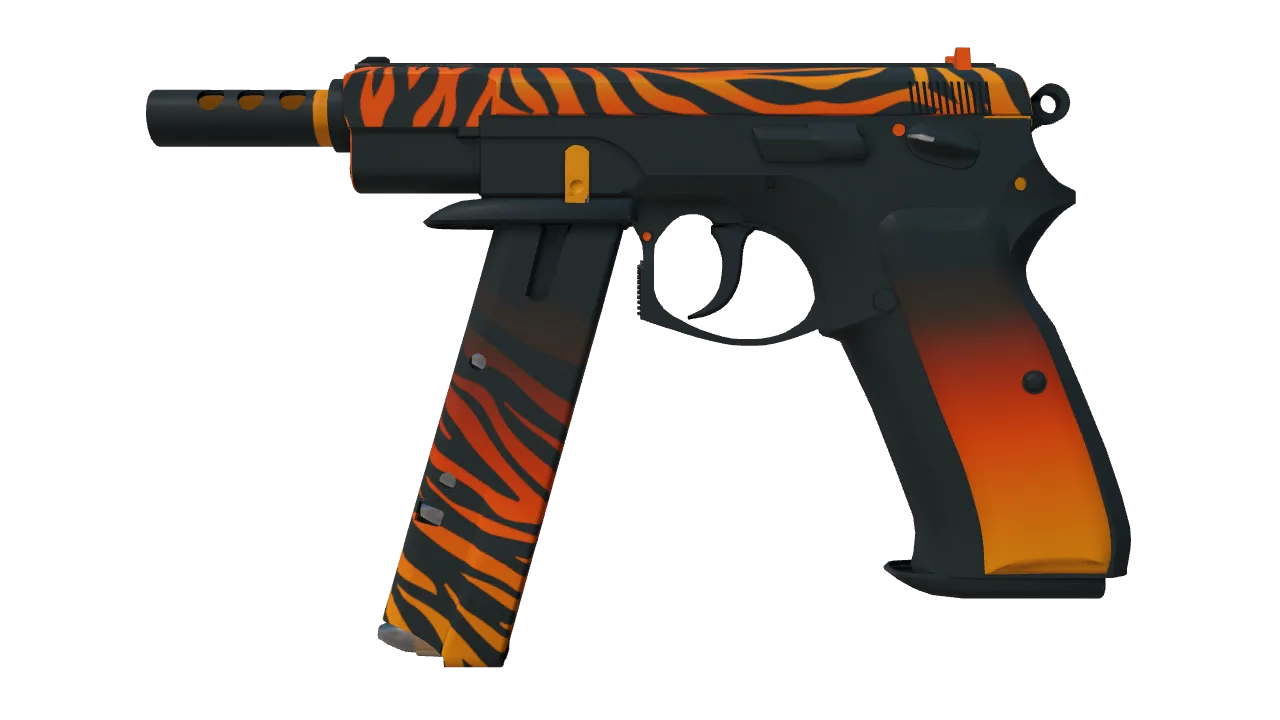 CZ75-Auto | Tigris (Factory New) — Dust II light, front