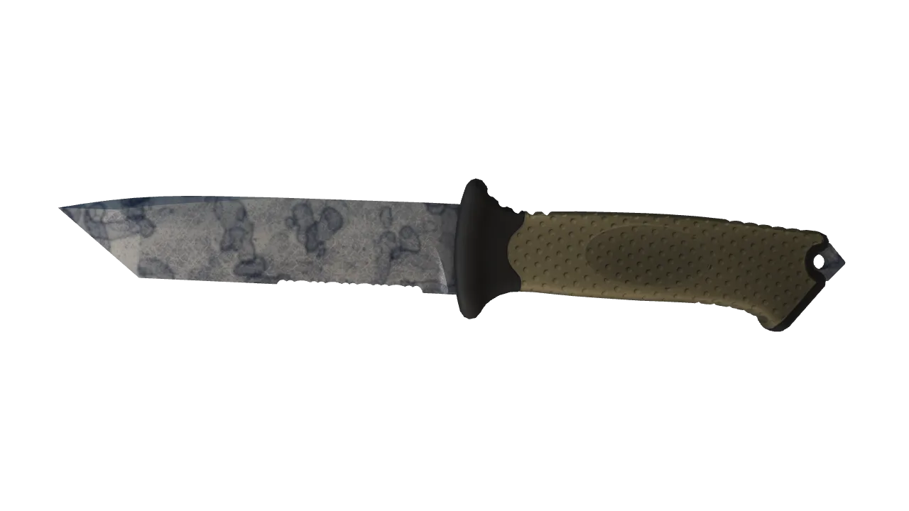 ★ Ursus Knife | Stained (Field-Tested) — Dust II light, front