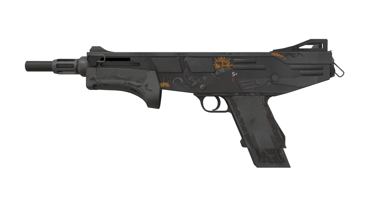 MAG-7 | Foresight (Battle-Scarred) — Dust II light, front