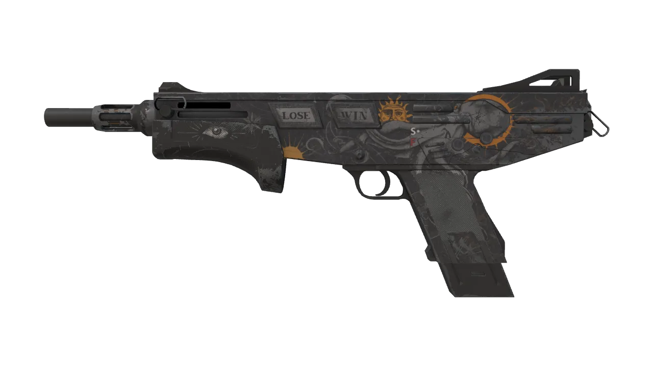 MAG-7 | Foresight (Field-Tested) — Dust II light, front